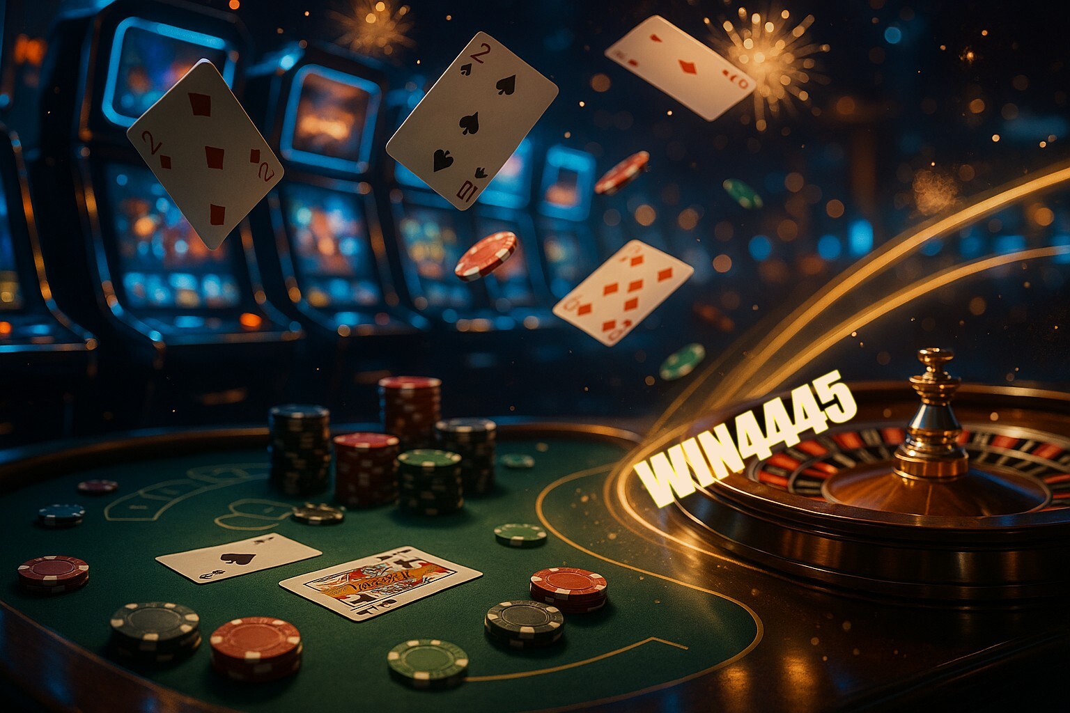 Jogos emocionantes no WIN4445